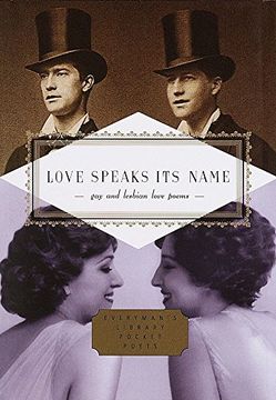 portada Love Speaks its Name: Gay and Lesbian Love Poems (Everyman's Library Pocket Poets) (en Inglés)
