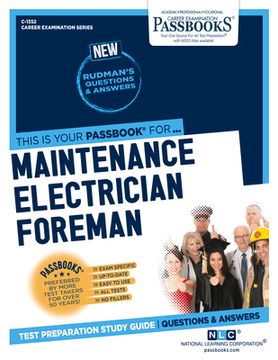 portada Maintenance Electrician Foreman (C-1352): Passbooks Study Guide Volume 1352 (en Inglés)