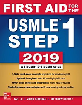 portada First aid for the Usmle Step 1 2019, Twenty-Ninth Edition 