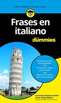 portada Frases en Italiano Para Dummies (in Spanish)
