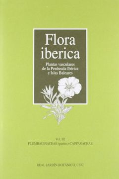 portada flora iberica. vol iii. plantas vasculares de la peninsula iberica e islas balea