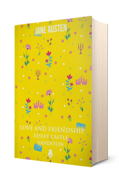 portada Love and Friendship – Lesley´s Castle – Sanditon – en inglés