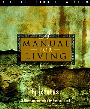 portada A Manual for Living (Little Book of Wisdom (Harper san Francisco)) (in English)