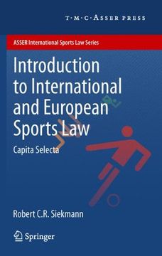 portada introduction to international and european sports law