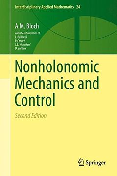 portada Nonholonomic Mechanics and Control (en Inglés)