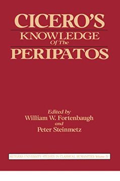 portada Cicero's Knowledge of the Peripatos (en Inglés)