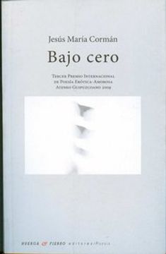 portada Bajo cero (Poesía) (in Spanish)
