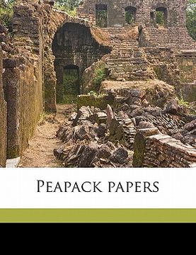 portada peapack papers (en Inglés)