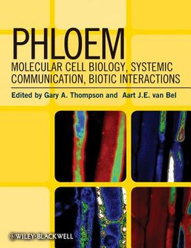 portada phloem: molecular cell biology, systemic communication, biotic interactions (en Inglés)