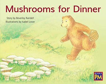 portada Mushrooms for Dinner: Leveled Reader, Blue Fiction Level 11, Grade 1 (Rigby pm) 