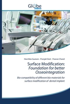 portada Surface Modification: Foundation for better Osseointegration (en Inglés)