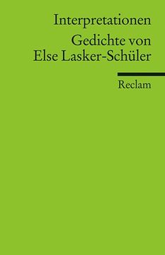 portada Interpretationen: Gedichte von Else Lasker-Schüler 