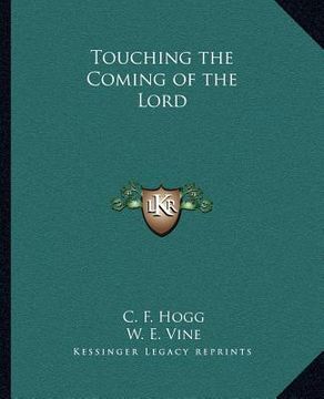 portada touching the coming of the lord (en Inglés)