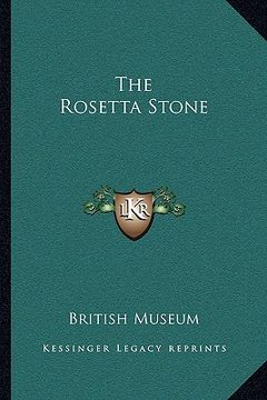portada the rosetta stone (en Inglés)