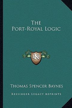 portada the port-royal logic (en Inglés)