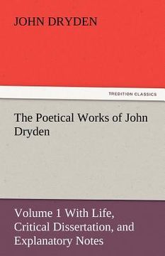 portada the poetical works of john dryden (en Inglés)