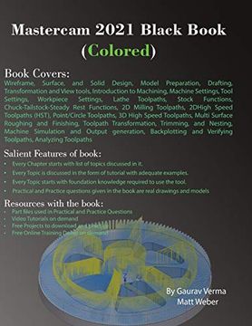 portada Mastercam 2021 Black Book (Colored) (in English)