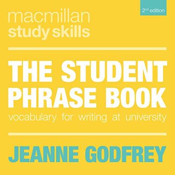 portada The Student Phrase Book: Vocabulary for Writing at University (Macmillan Study Skills) (in English)