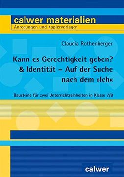 portada Kann es Gerechtigkeit Geben? & Identität - auf der Suche Nach dem "Ich" (in German)