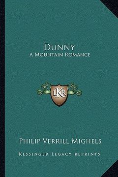 portada dunny: a mountain romance (in English)