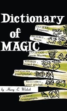 portada Dictionary of Magic (en Inglés)