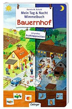 portada Mein Tag + Nacht Wimmelbuch Bauernhof