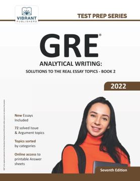 portada Gre Analytical Writing: Solutions to the Real Essay Topics - Book 2 (Test Prep Series) 