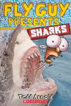 portada Sharks (Turtleback School & Library Binding Edition) (Fly Guy Presents...) (in English)