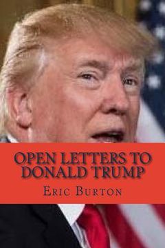 portada Open Letters to Donald Trump (en Inglés)
