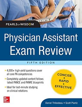 portada Physician Assistant Exam Review, Pearls of Wisdom (en Inglés)