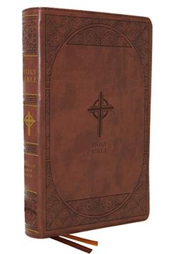 portada Nabre, new American Bible, Revised Edition, Catholic Bible, Large Print Edition, Leathersoft, Brown, Comfort Print: Holy Bible 