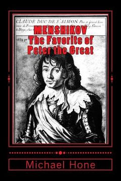 portada Menshikov: The Favorite of Peter the Great (en Inglés)