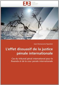 portada L'Effet Dissuasif de La Justice Penale Internationale