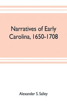 portada Narratives of Early Carolina 16501708 (en Inglés)