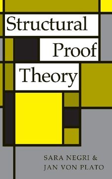 portada Structural Proof Theory (en Inglés)