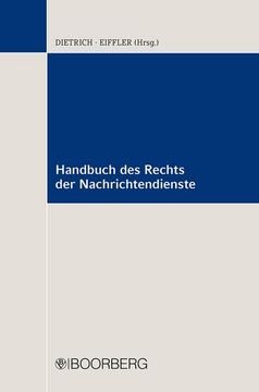 portada Handbuch des Rechts der Nachrichtendienste (en Alemán)
