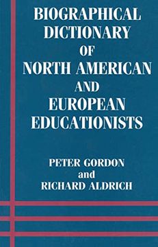 portada Biographical Dictionary of North American and European Educationists (in English)