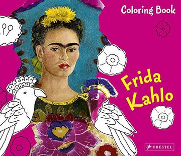 portada Coloring Book Frida Kahlo 