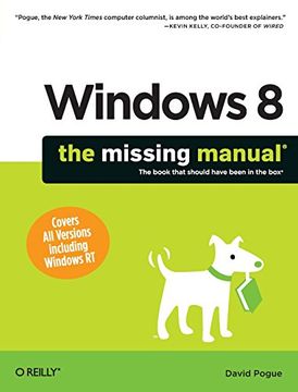 portada Windows 8: The Missing Manual (en Inglés)