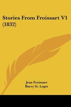 portada stories from froissart v1 (1832) (en Inglés)