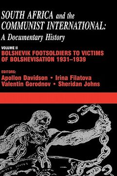 portada bolshevik footsoldiers to victims of bolshevisation, 1931-1939 (in English)
