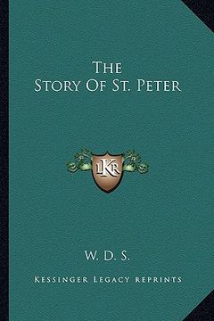 portada the story of st. peter (en Inglés)