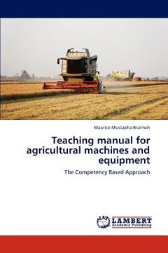 portada teaching manual for agricultural machines and equipment (en Inglés)