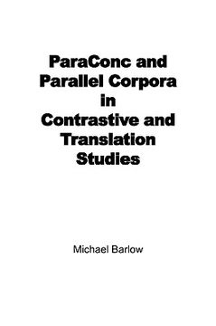 portada paraconc and parallel corpora in contrastive and translation studies (en Inglés)