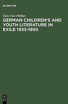portada German Children's and Youth Literature in Exile 1933-1950 (en Inglés)