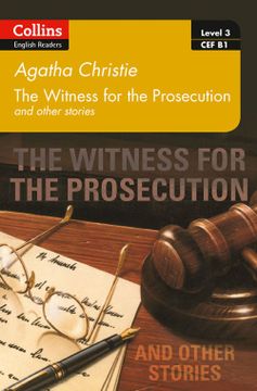 portada Witness for the Prosecution and Other Stories: B1 (Collins Agatha Christie elt Readers) (en Inglés)