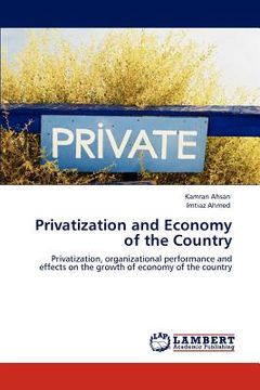 portada privatization and economy of the country (en Inglés)
