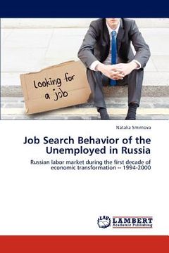 portada job search behavior of the unemployed in russia (in English)