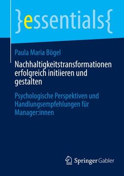 portada Nachhaltigkeitstransformationen Erfolgreich Initiieren und Gestalten (in German)