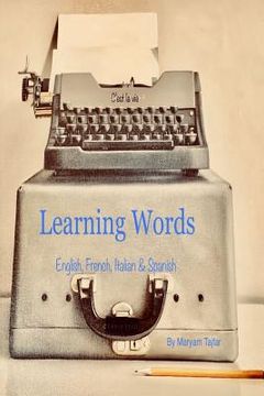 portada Learning Words (en Inglés)